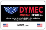 DYMEC DY-7041SC -  5 Port, PoE+, 30 Watt, Un-Managed, Long Range, Industrial Fast Ethernet Switch, SCADA, - with 4 X 10/100 Mbps TX Ports & 1 X 10/100 SC (2 KM Multi-Mode) Fiber , Din-Rail or Shelf Mount - DYMECDIRECT