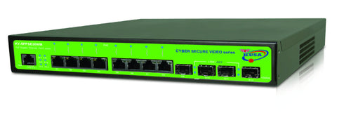 DYMEC KY-8PSE30WM - Managed, 12 Port, AC, Rack Mount Industrial Ethernet Switch - SCADA - DYMECDIRECT