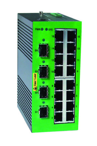DYMEC KY-3120DM - 20 Port, Managed, Industrial Ethernet, SCADA Switch - IP 40, IEEE1588v2, with DHCP Server - DYMECDIRECT
